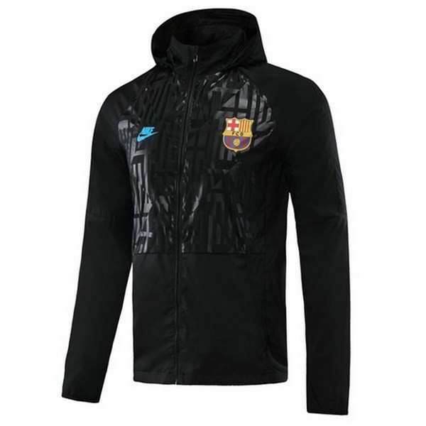 Windjacke Barcelona 2020-21 Schwarz